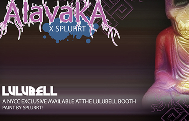 Alavaka x Splurrt for Lulubell's NYCC Booth! | Clutter Magazine