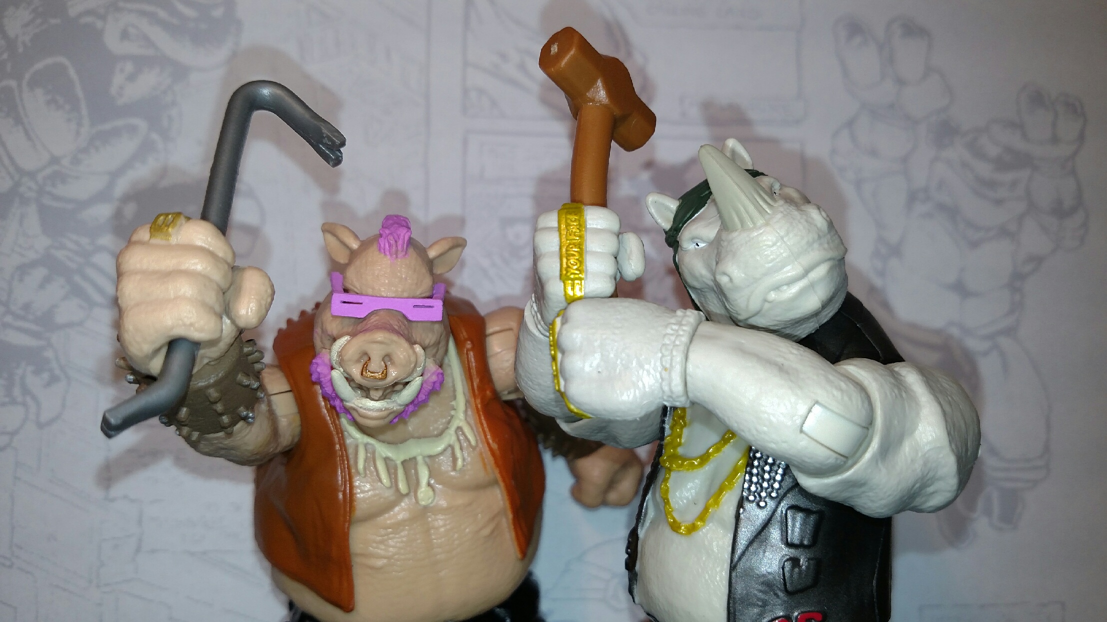 bebop and rocksteady toys