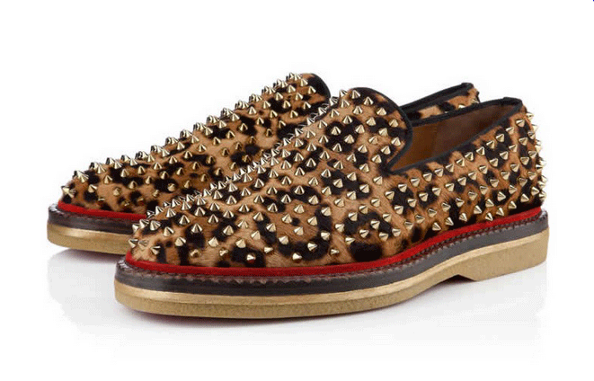 Christian Louboutin's Fred Au 14 Printed Pony | Clutter Magazine