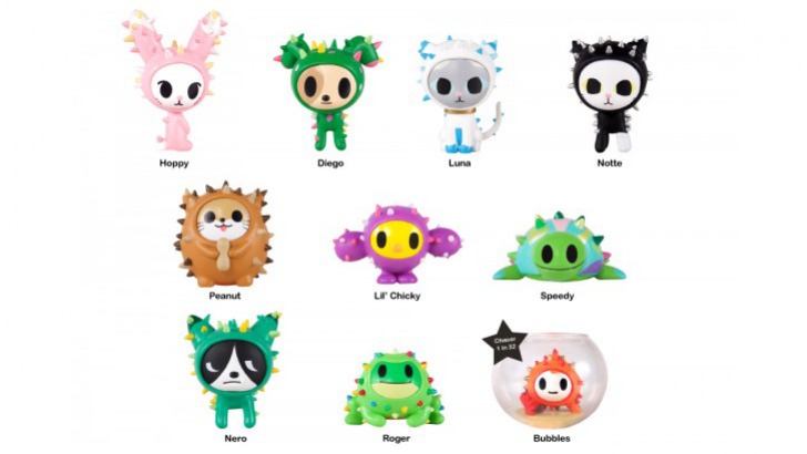 tokidoki cactus pets blind box