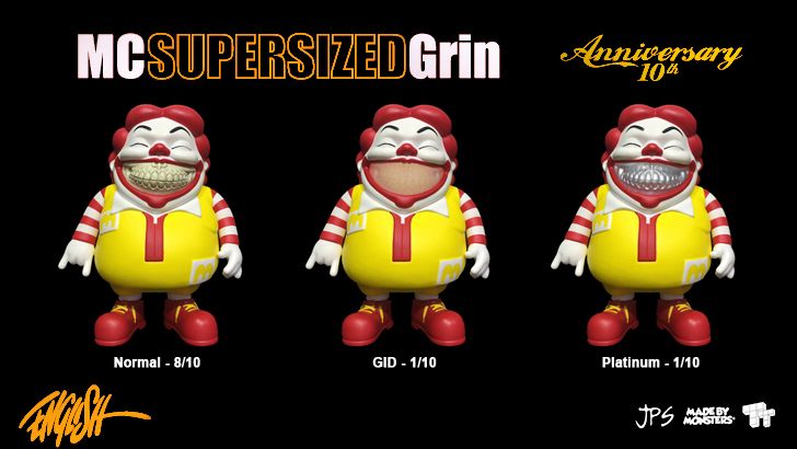 Ron English's “MC Supersized Grin: 10th Anniversary” Release