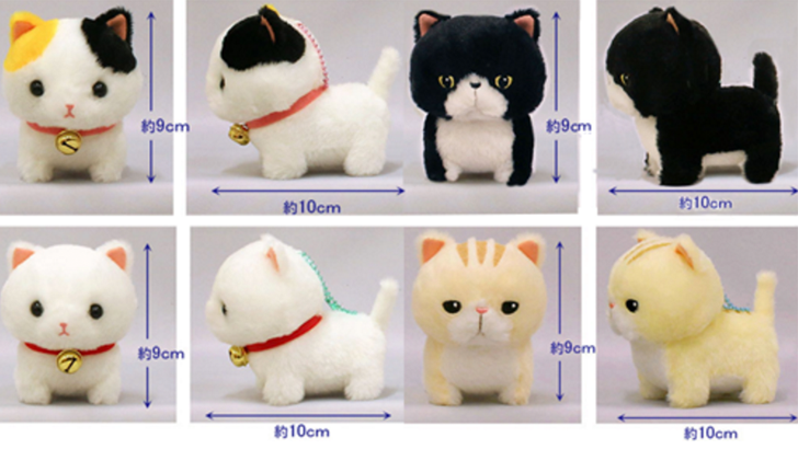 mini stuffed kittens