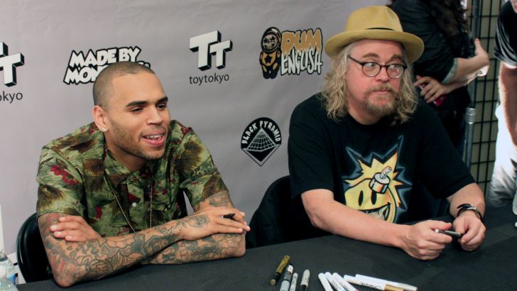 Chris Brown x Ron English signing @ Toy Tokyo | Clutter Magazine